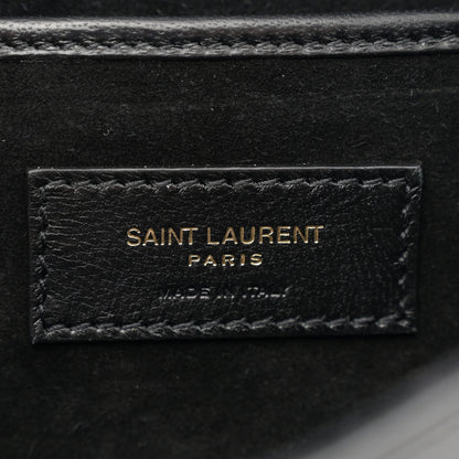Saint Laurent Smooth Calfskin Small Charlie Shoulder Bag Black 6 of 12