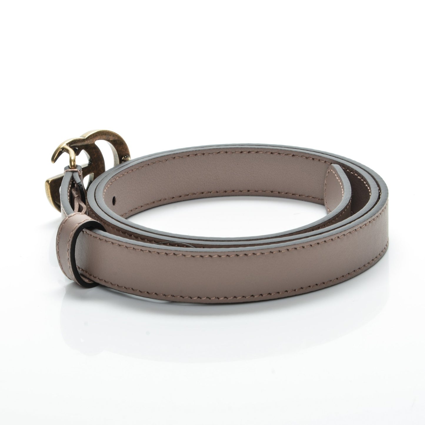 Calfskin Double G 20mm Belt 75 30 Porcelain Rose