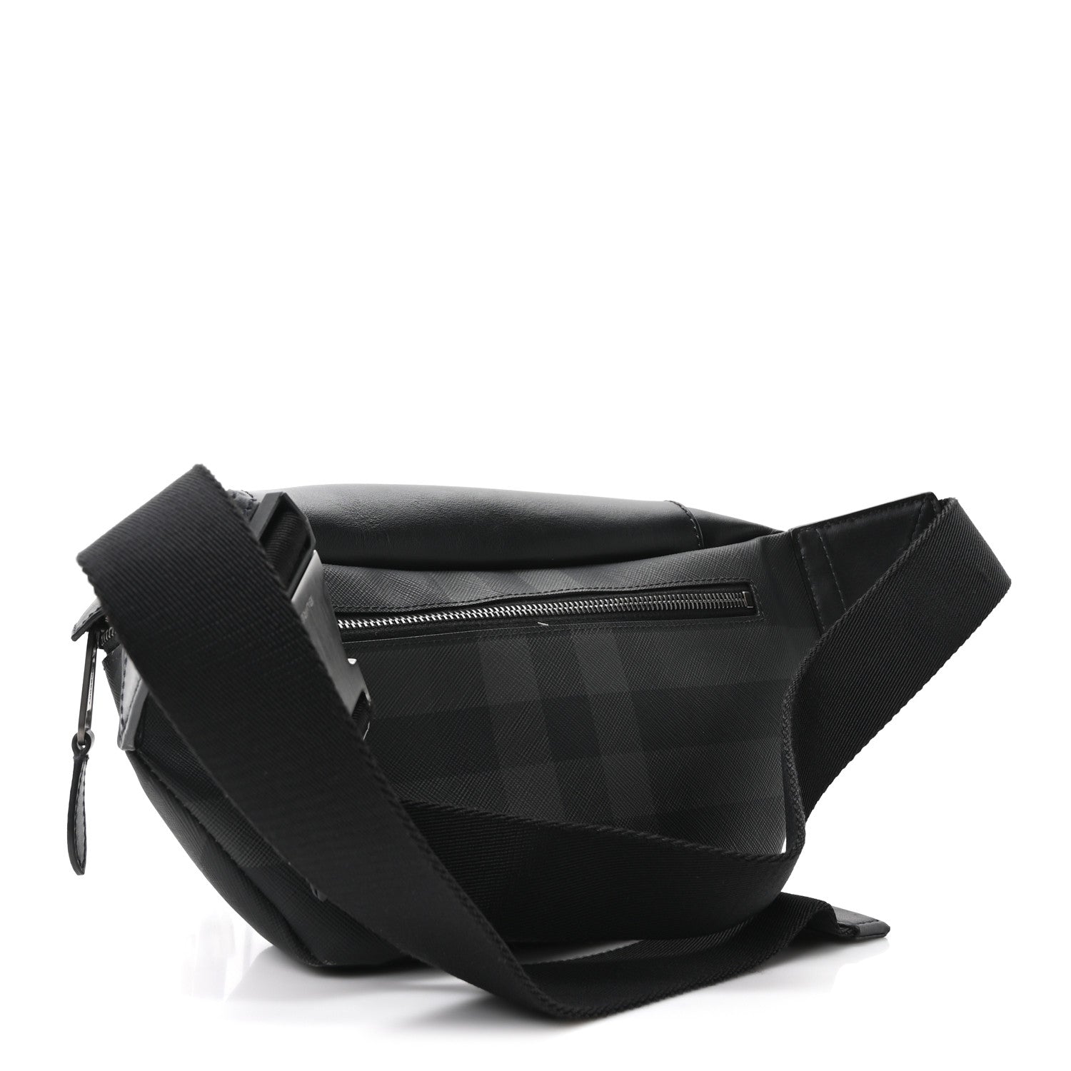 Burberry Charcoal Check Calfskin Sonny Bum Bag Charcoal 3 of 10
