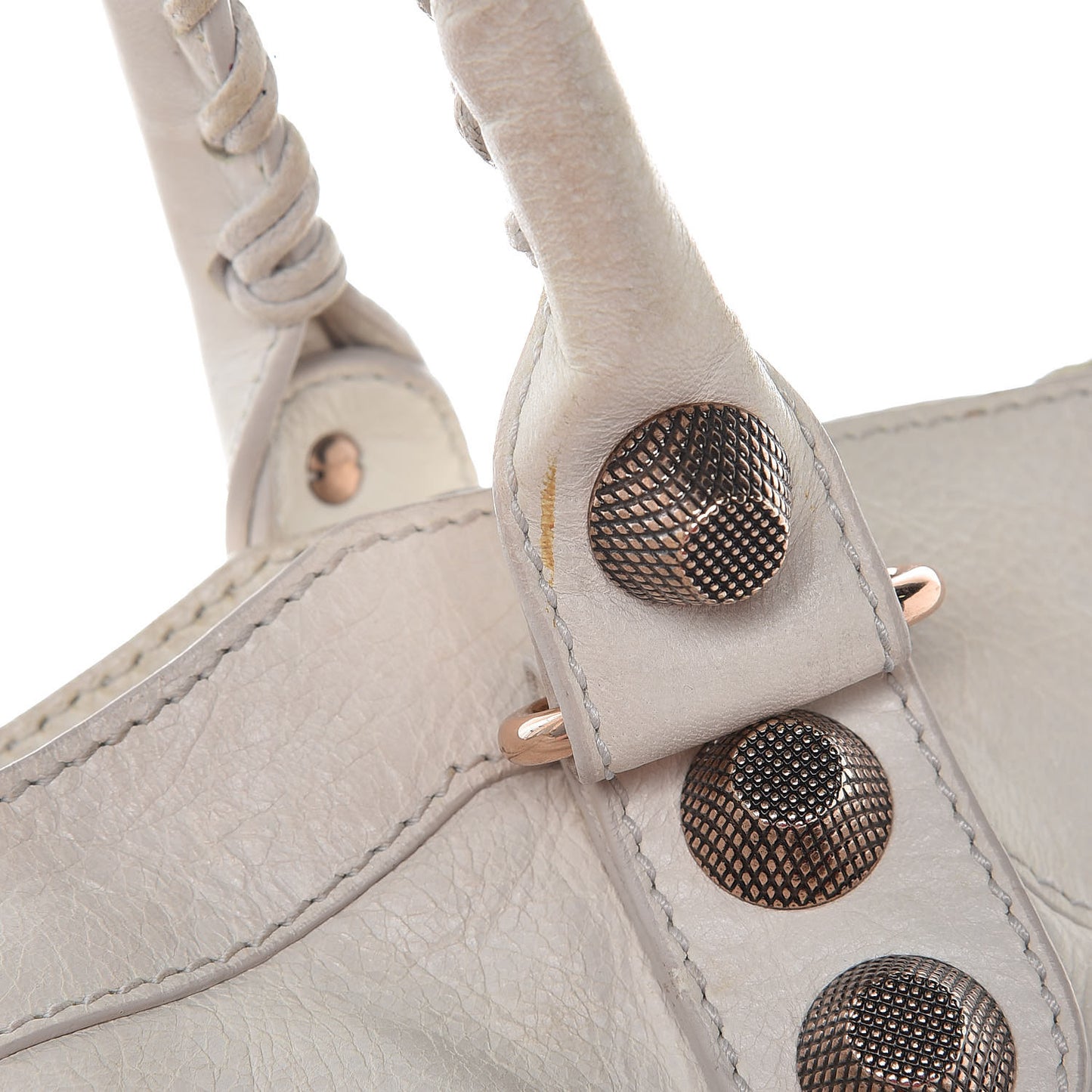 Agneau Giant 21 Rose Gold Hardware City White Light
