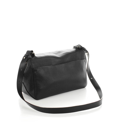 Proenza Schouler Pebbled Calfskin Double Sided PS Courier Bag Black 3 of 6