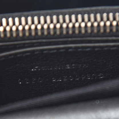 Saint Laurent Sheepskin Matelasse Chevron Monogram Large College Satchel Black 7 of 9