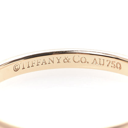 Tiffany 18K Rose Gold 2mm Classic Wedding Band Ring 47 4 4 of 4