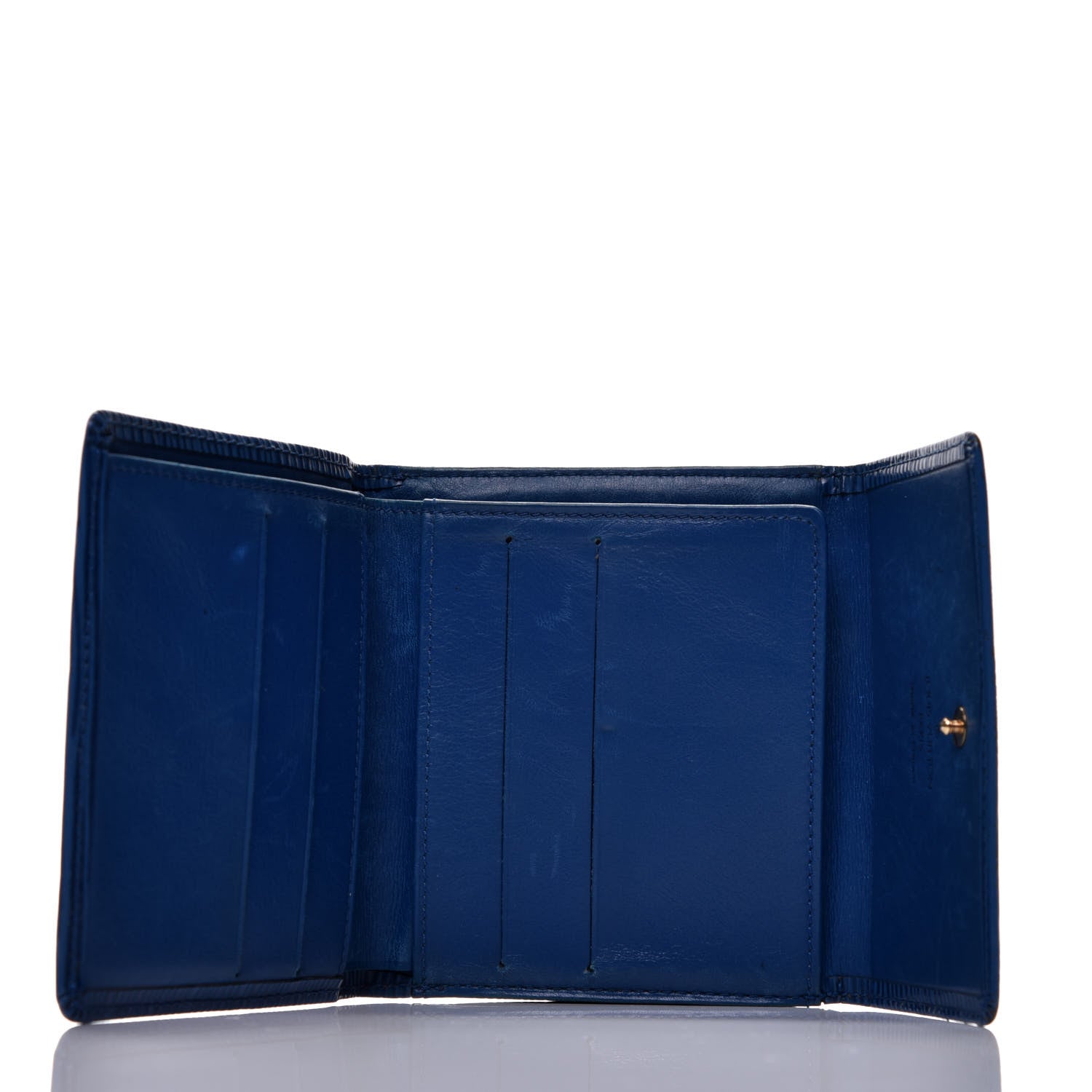 Louis Vuitton Epi Elise Wallet Myrtille 5 of 9