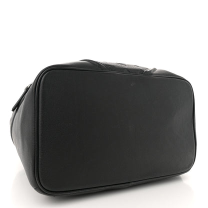 MCM Calfskin Ottomar Monogram Duke Backpack Black 4 of 13