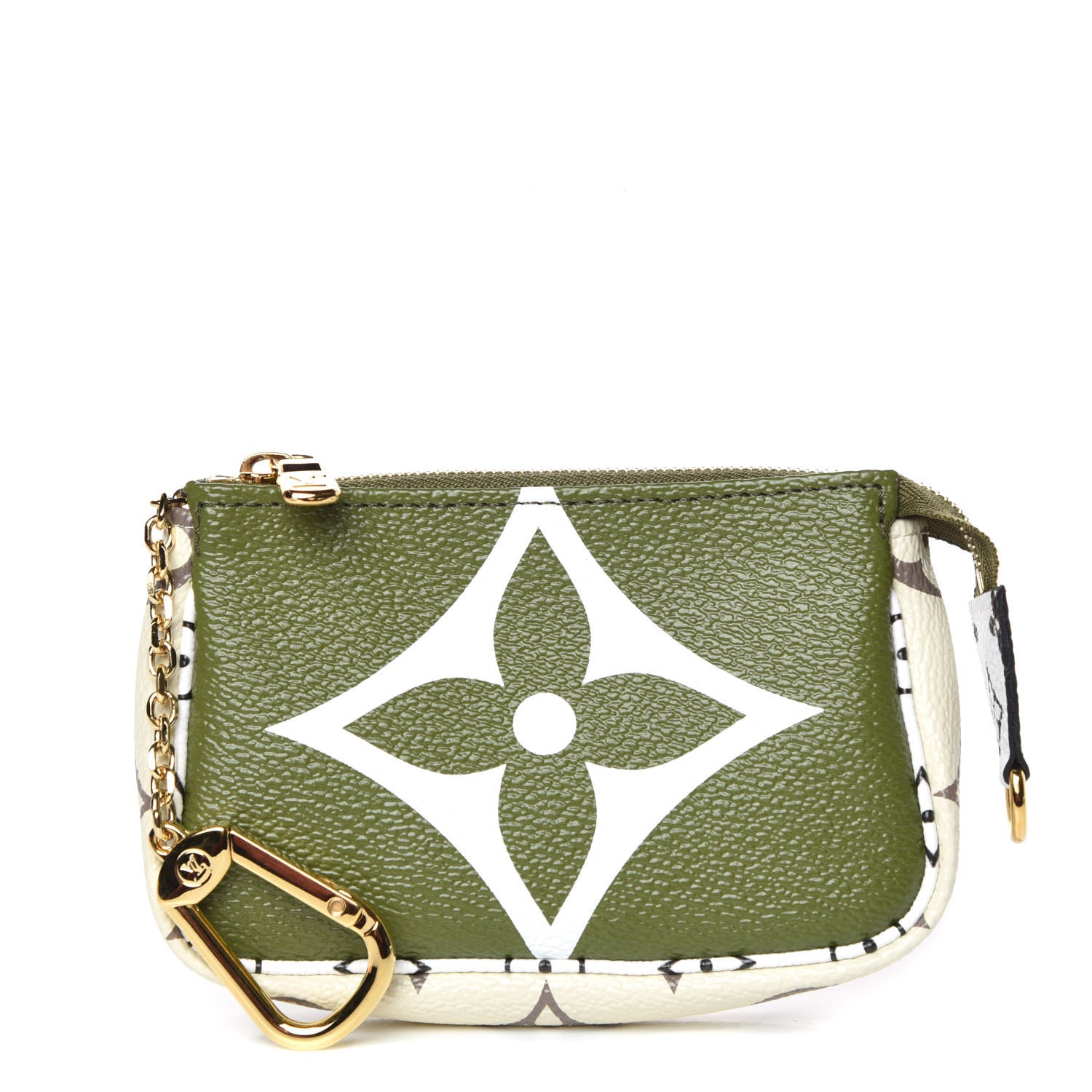 Louis Vuitton Monogram Giant Micro Pochette Accessories Kaki White 1 of 7