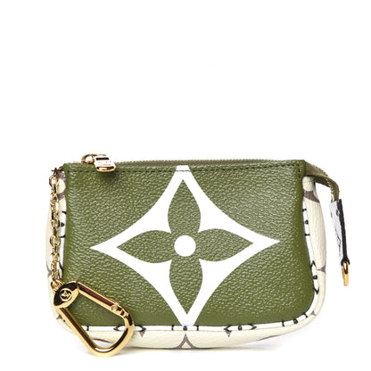 Louis Vuitton Monogram Giant Micro Pochette Accessories Kaki White 1 of 7