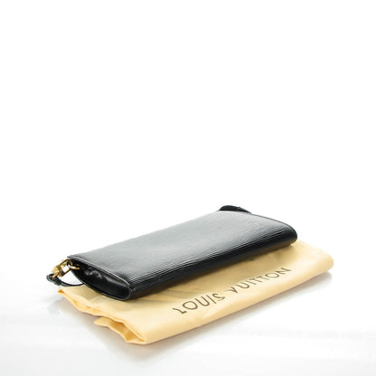 Louis Vuitton Epi Pochette Accessories 24 Black 4 of 7