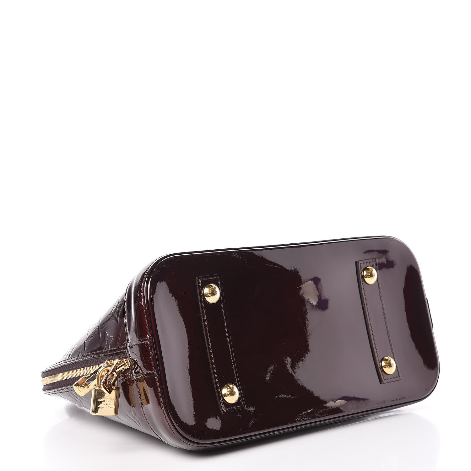 Louis Vuitton Vernis Alma PM Rouge Fauviste 4 of 18