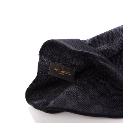 Louis Vuitton Wool Petit Damier Hat NM Graphite 3 of 4