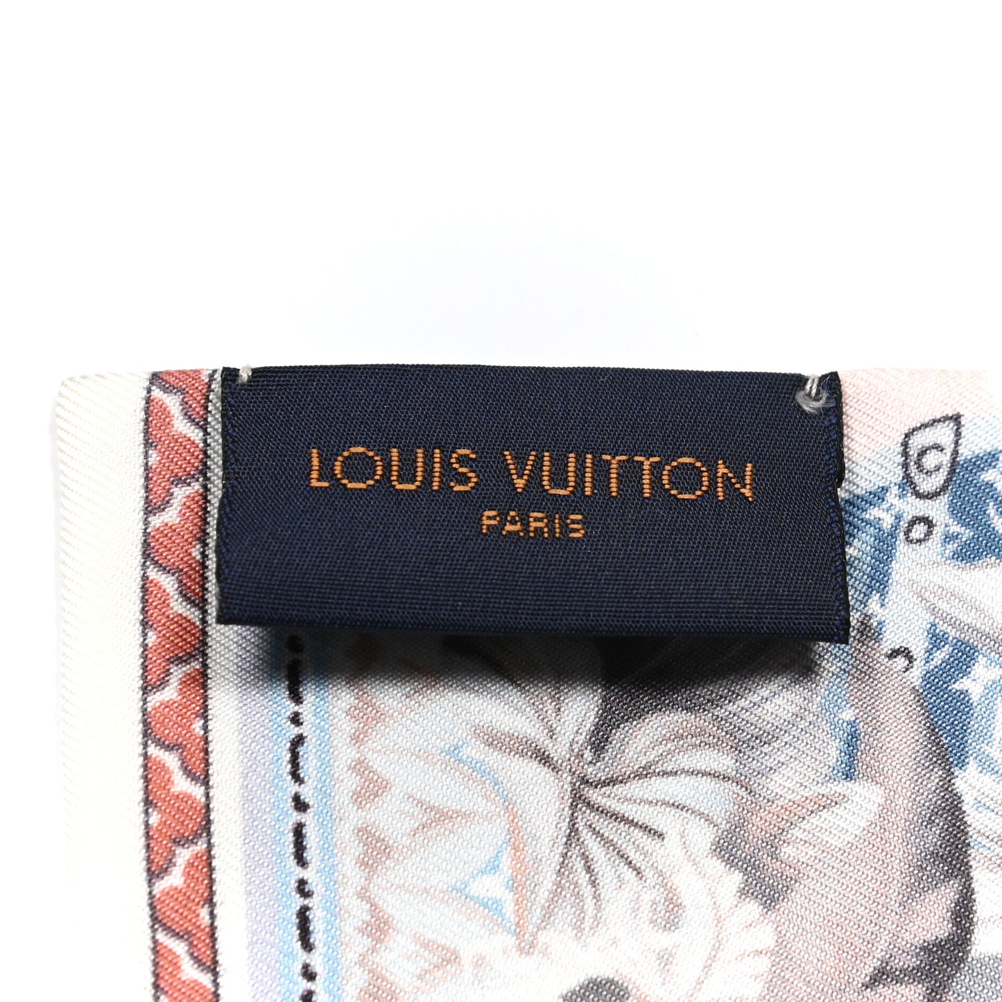Silk Voyage Extraordinaire Bandeau Blue Grey