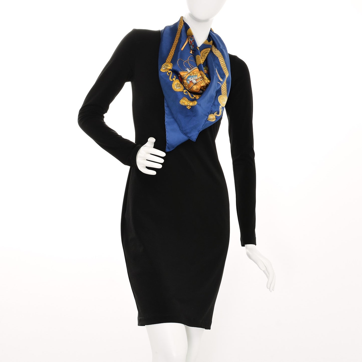 Silk Les Tambours Scarf 90