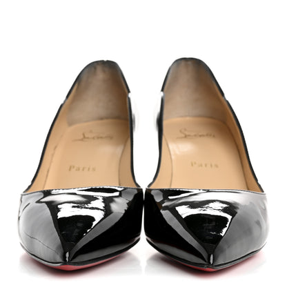 Christian Louboutin Patent Hot Chick 70 Pumps 38.5 Black 3 of 10