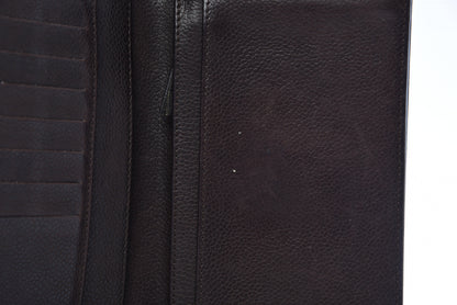 Chanel Caviar Timeless CC Yen Wallet Dark Brown 21 of 22