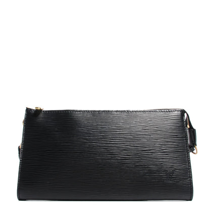Louis Vuitton Epi Pochette Accessories 24 Black 1 of 8