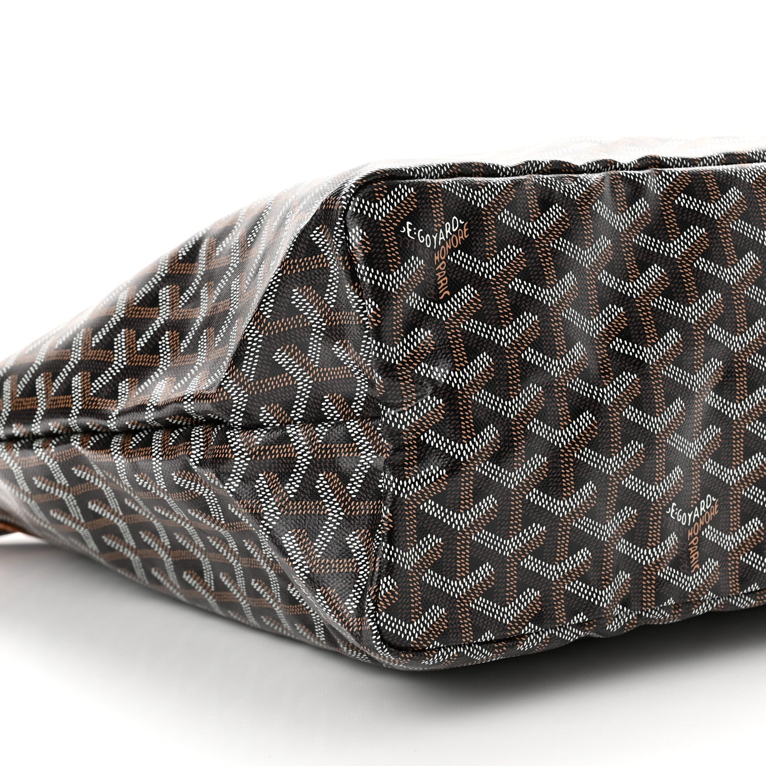 Goyard Goyardine Saint Louis PM Black Gold 8 of 9