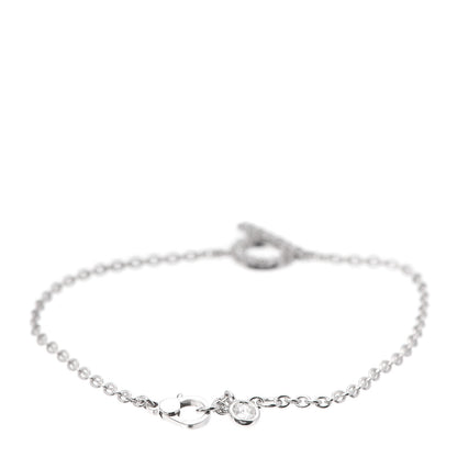 Hermes 18K White Gold Diamond Finesse Bracelet ST 3 of 6