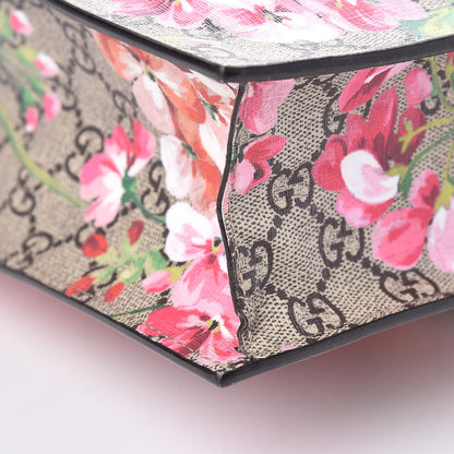 Gucci Soft GG Supreme Monogram Blooms Vertical Tote Beige Multicolor Dry Rose 9 of 10