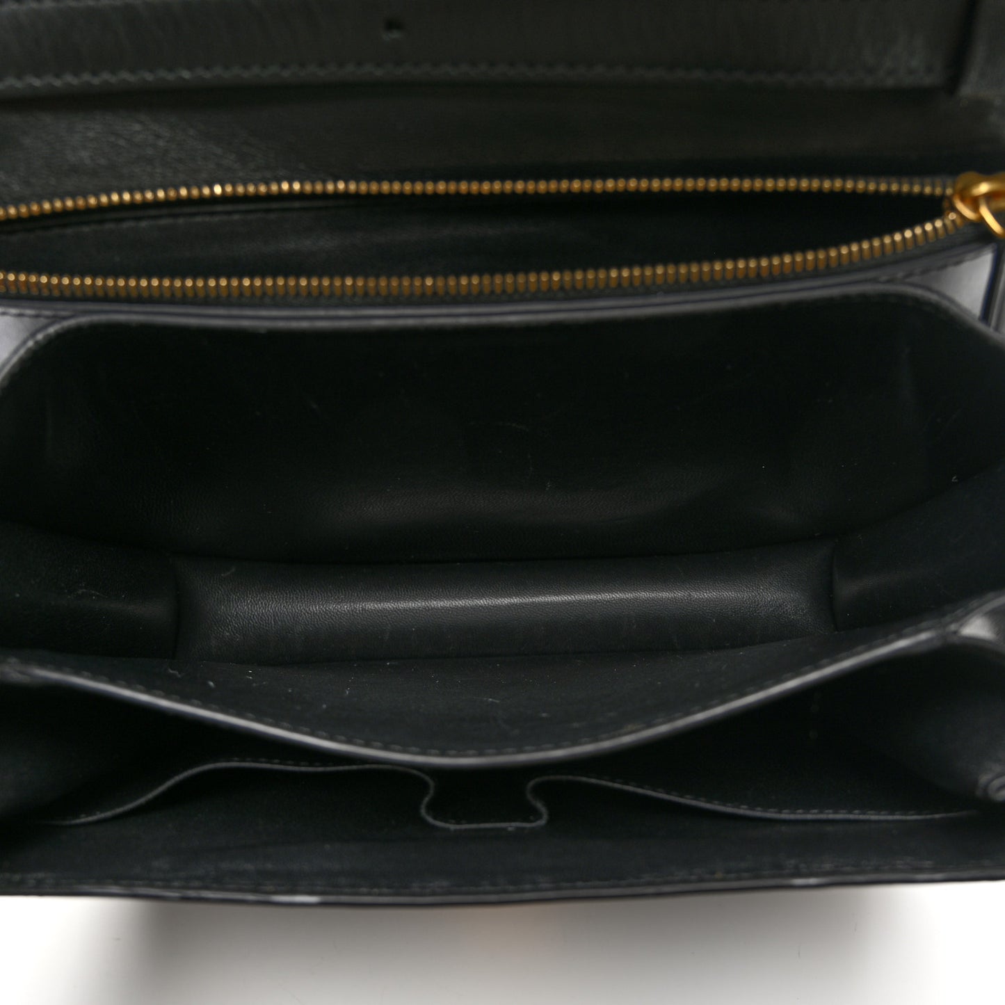 Box Calfskin Medium Classic Box Flap Bag Black