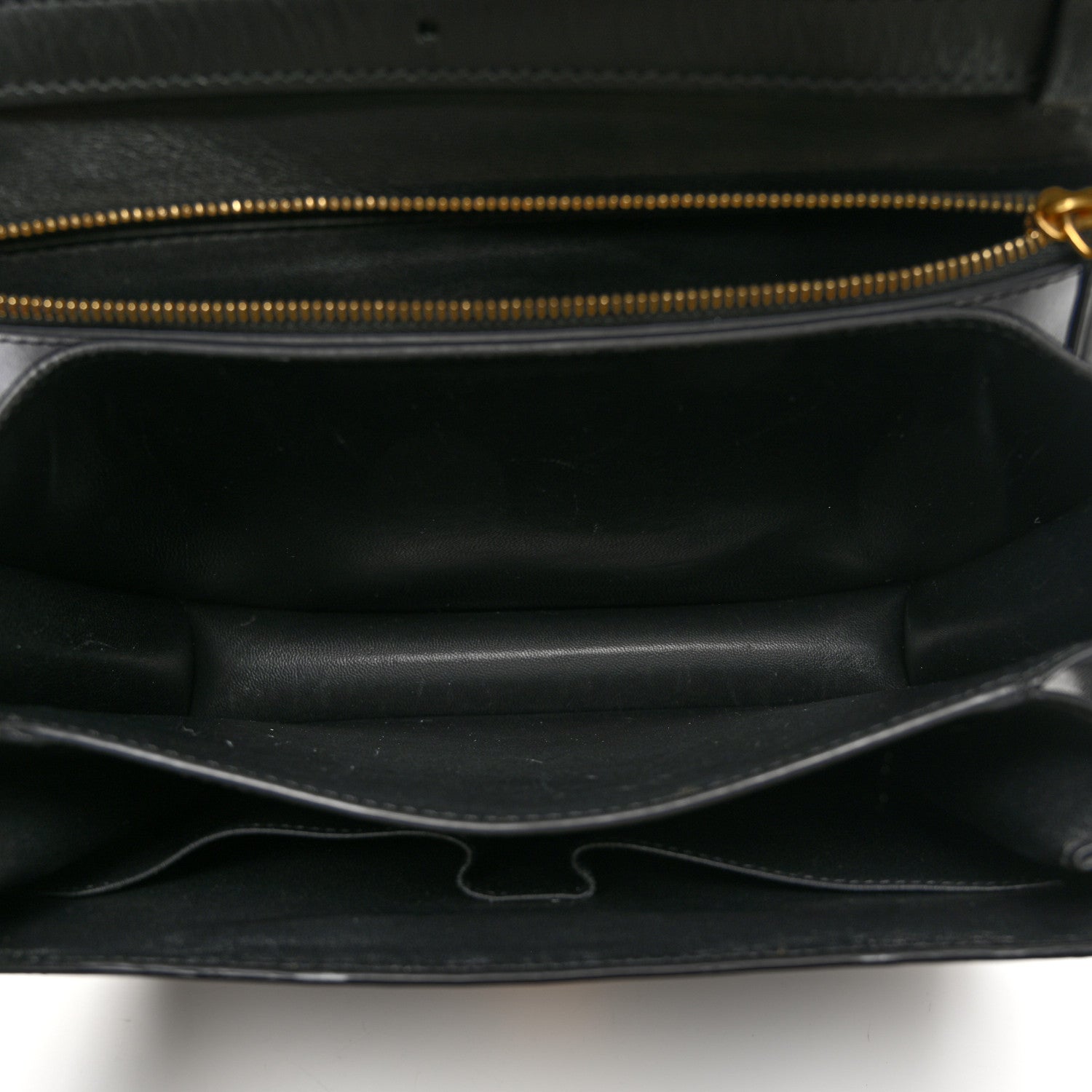 Celine Box Calfskin Medium Classic Box Flap Bag Black 5 of 11