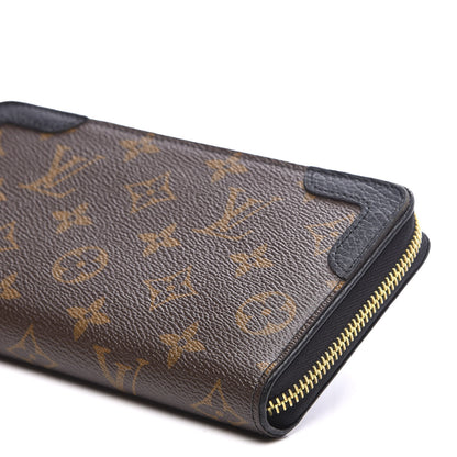 Louis Vuitton Monogram Zippy Retiro Wallet Black 5 of 8