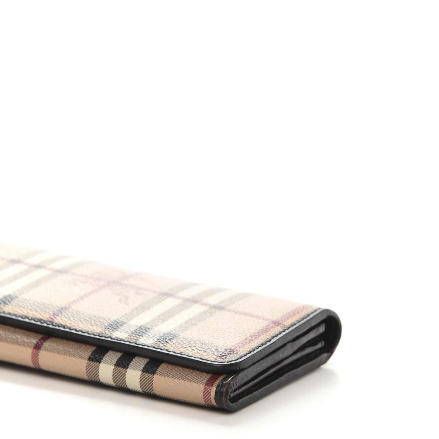 Haymarket Check Penrose Continental Wallet Chocolate