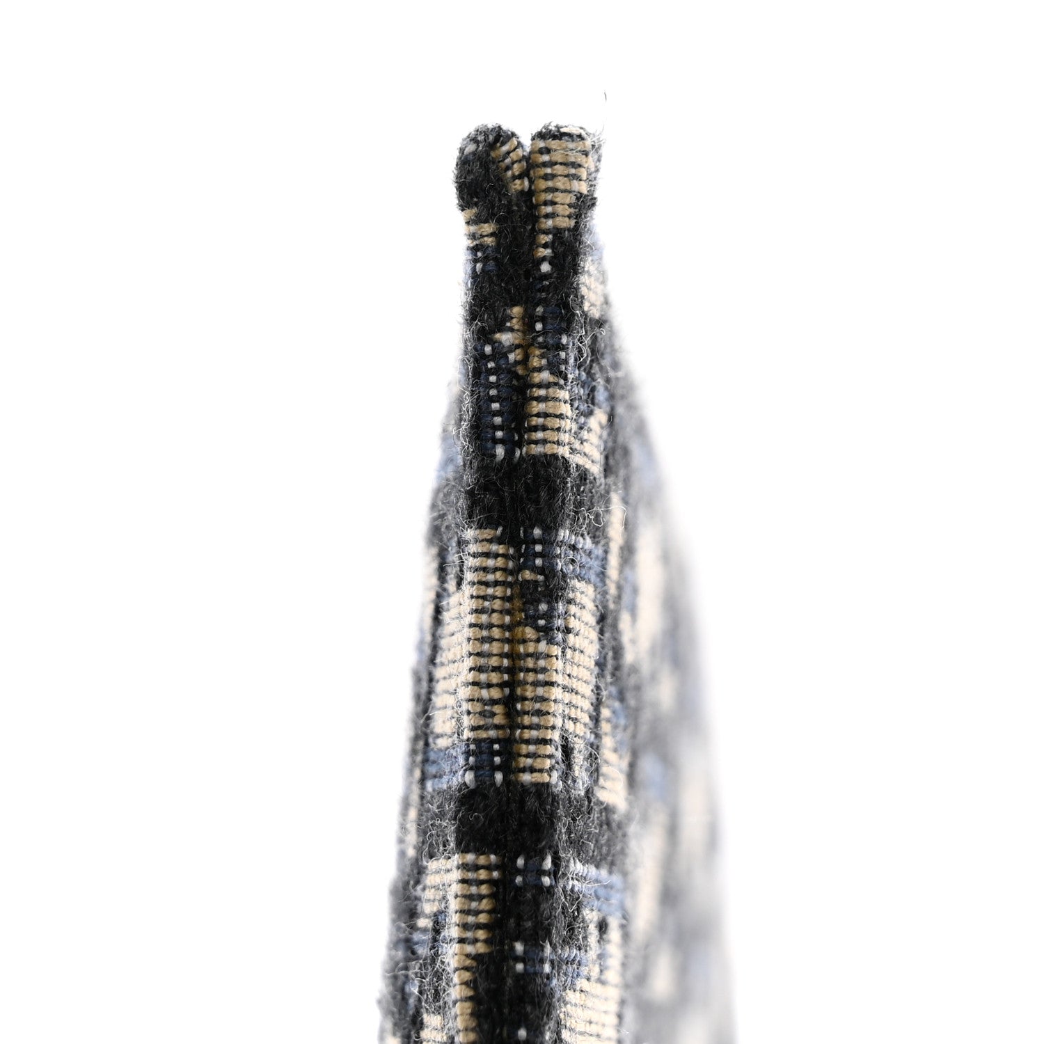 Christian Dior Oblique A4 Flat Pouch Clutch Blue 11 of 12