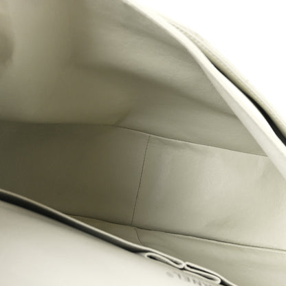 Chanel Caviar Quilted Maxi Double Flap Light Green 5 of 9