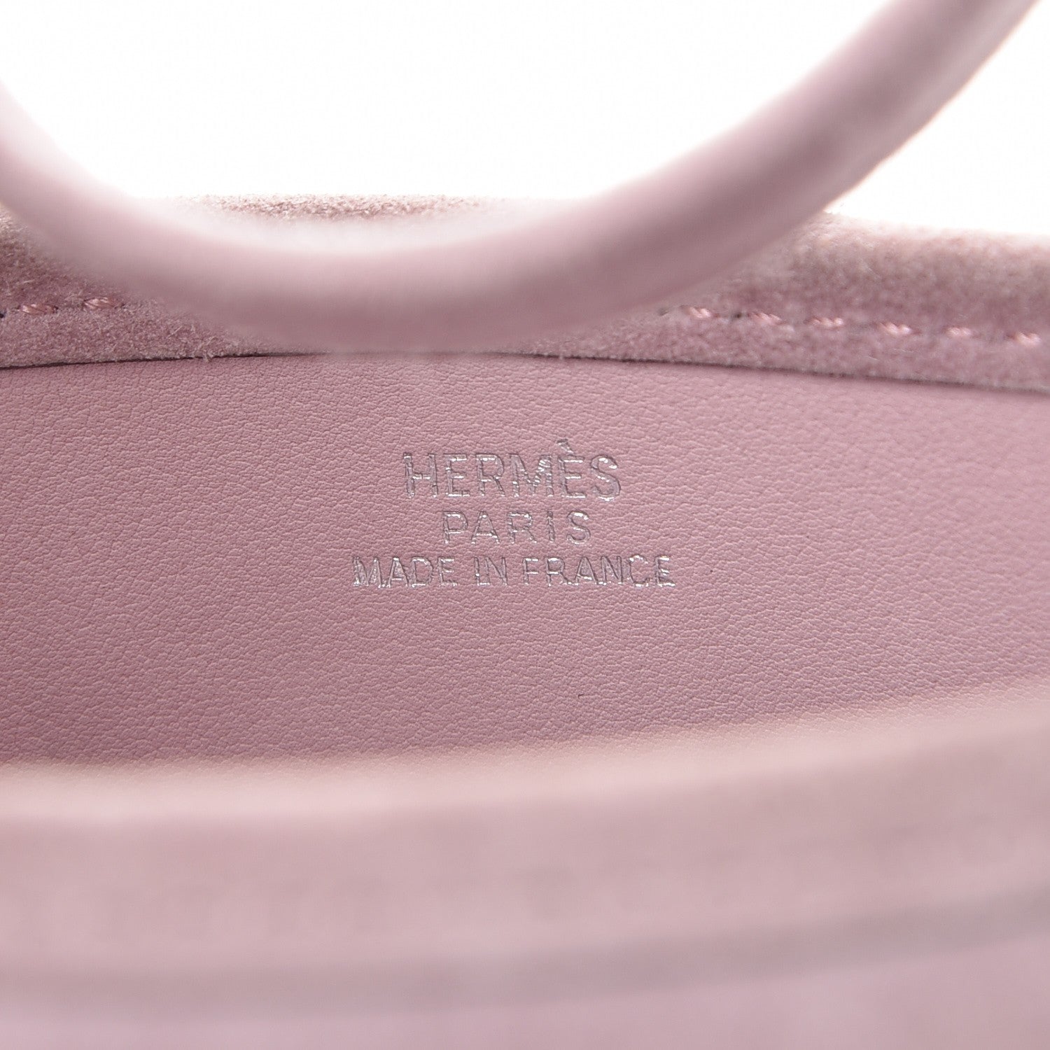 Hermes Veau Doblis Suede Vespa TPM Lilac 7 of 8