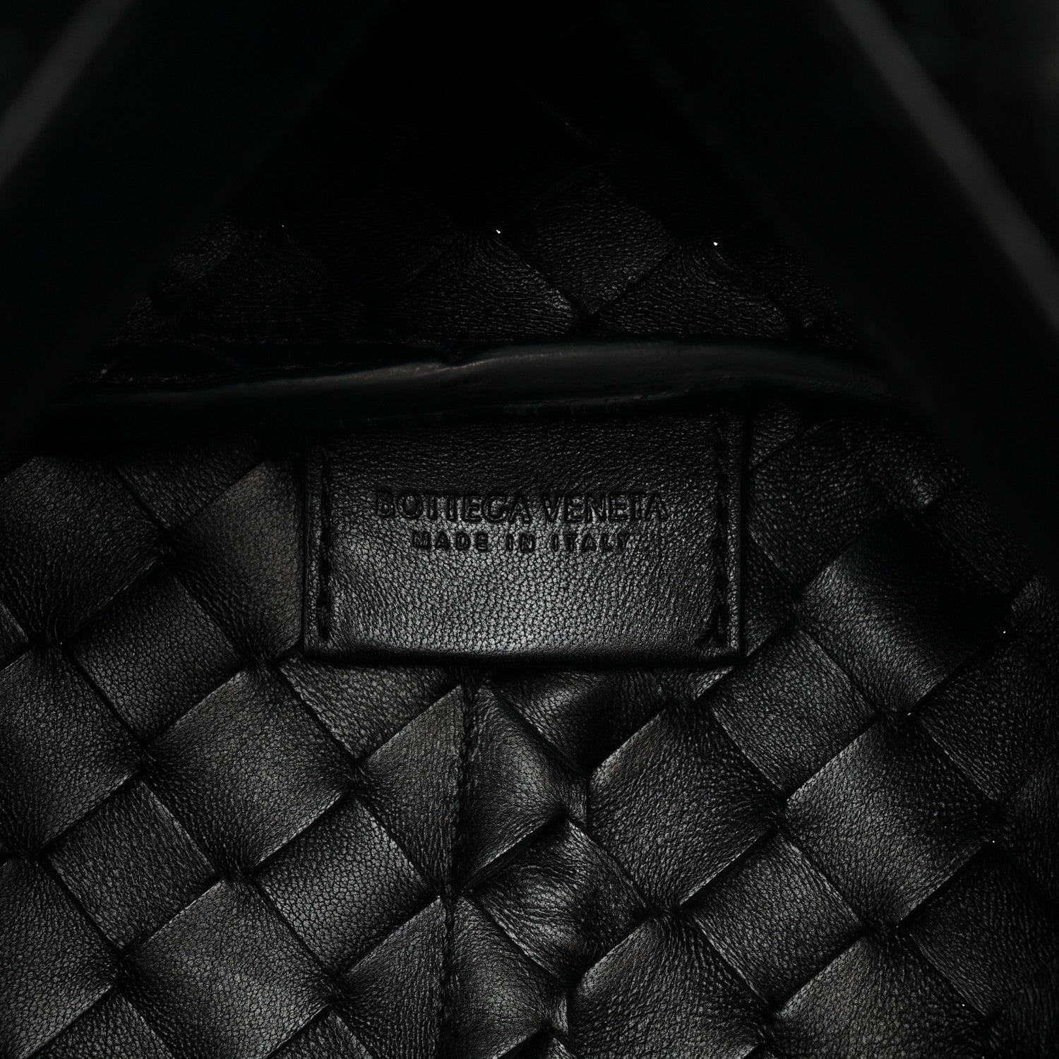 Bottega Veneta Nappa Intrecciato Tie Shoulder Bag Black 6 of 9