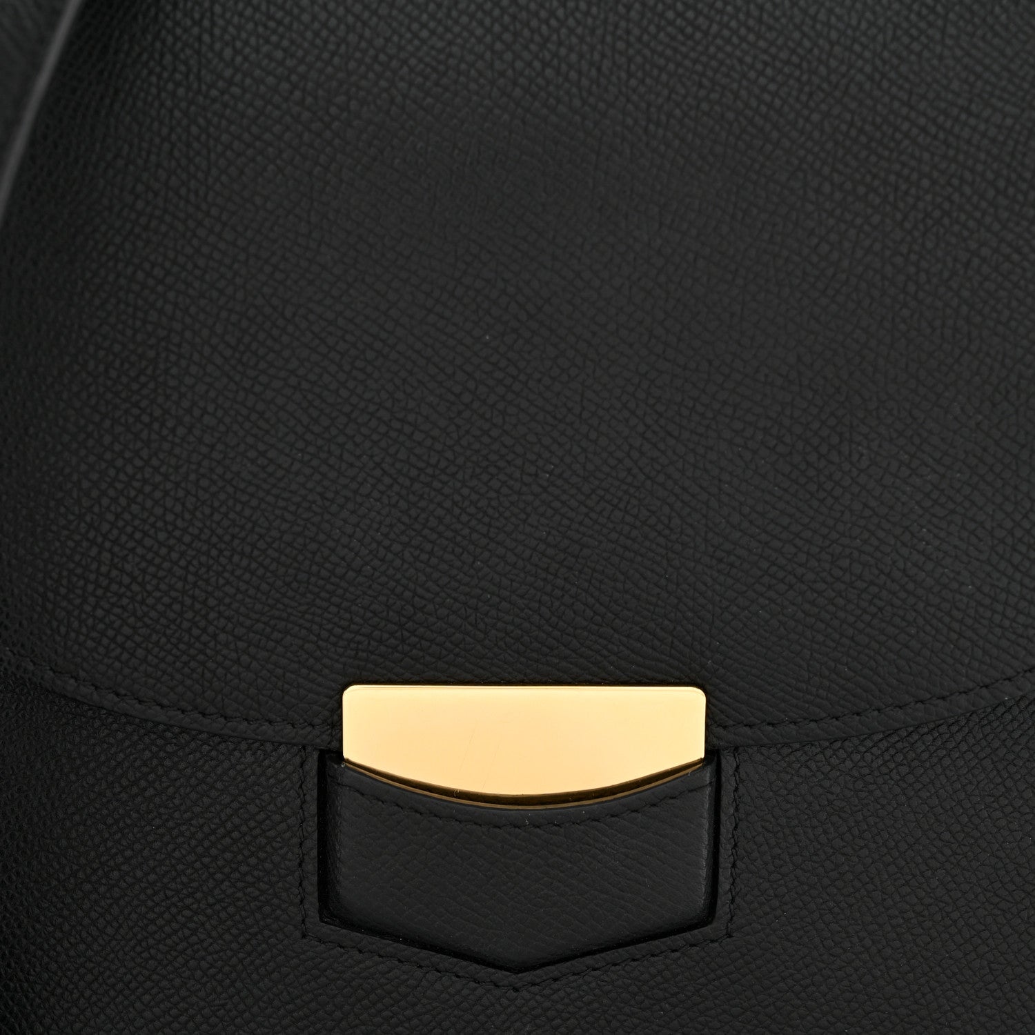 Celine Grained Calfskin Medium Trotteur Black 8 of 13