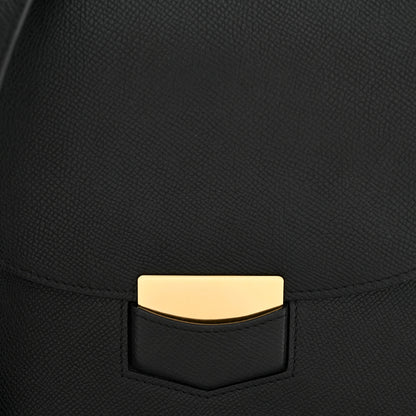 Celine Grained Calfskin Medium Trotteur Black 8 of 13