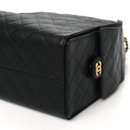 Chanel Caviar Quilted Medium Chanel 25 Handbag Black 11 of 11