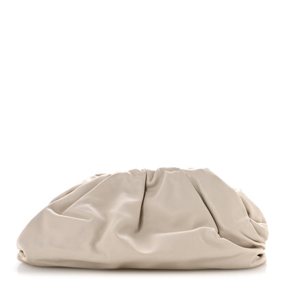Bottega Veneta Smooth Butter Calf The Pouch Oversized Clutch Mist 1 of 10