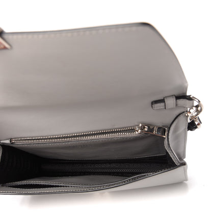 Prada Saffiano City Calfskin Studded Large Elektra Shoulder Bag Nube 5 of 10