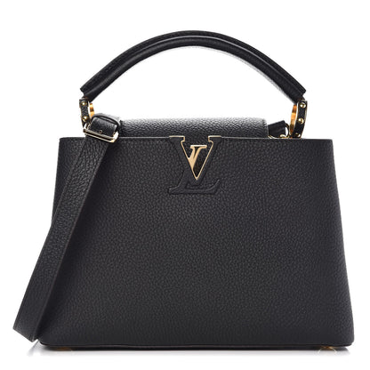 Louis Vuitton Taurillon Capucines BB Black 1 of 6