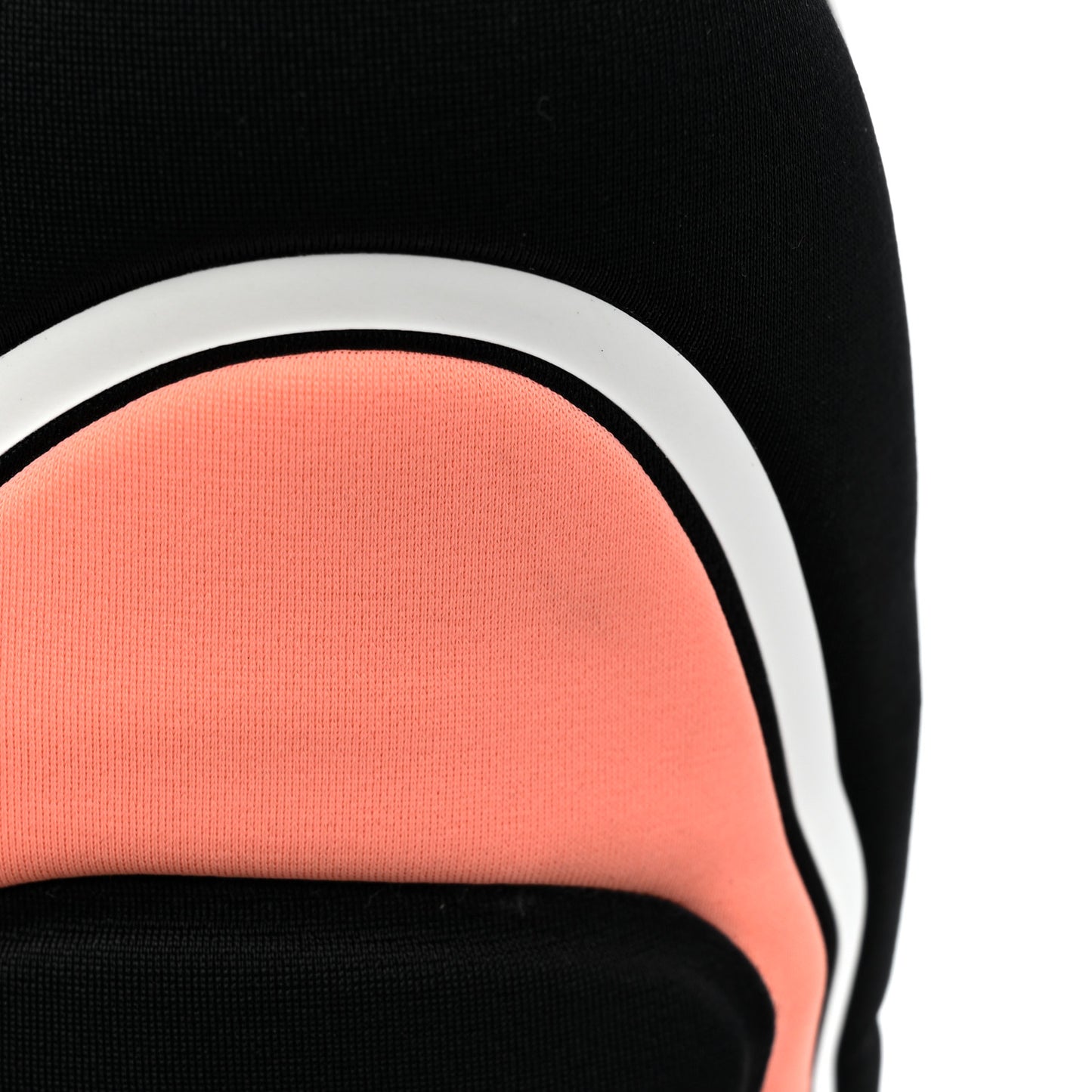 Lycra Fabric Womens CC Sneakers 38.5 Black White Pink