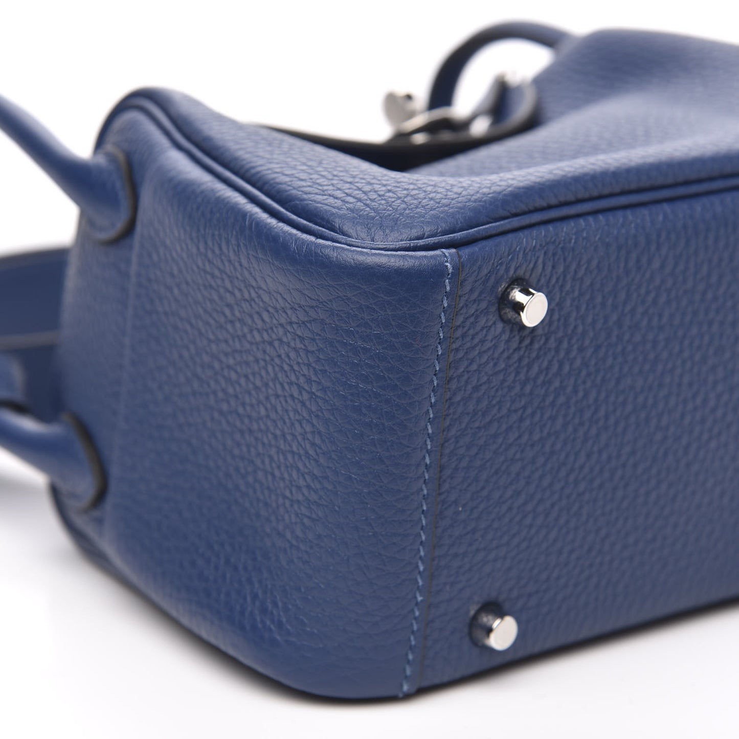 Taurillon Clemence Mini Lindy 20 Deep Bleu
