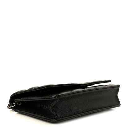 Chanel Caviar Quilted Wallet on Chain WOC Black 3 of 11