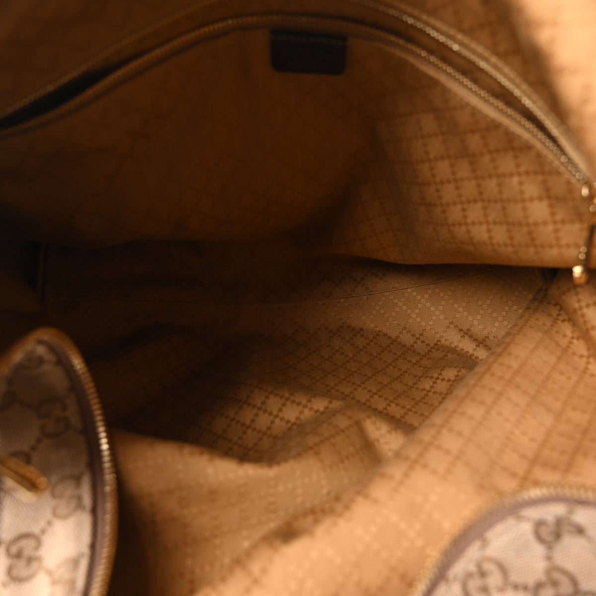 Gucci GG Monogram Brera Medium Crossbody Sand Brown 5 of 10