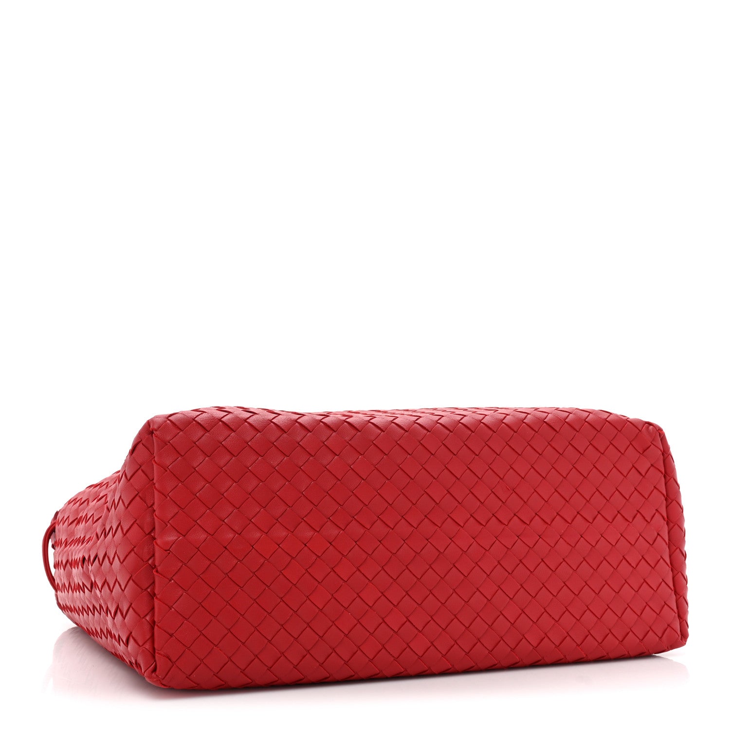 Bottega Veneta Nappa Intrecciato Bella Tote Red 4 of 14