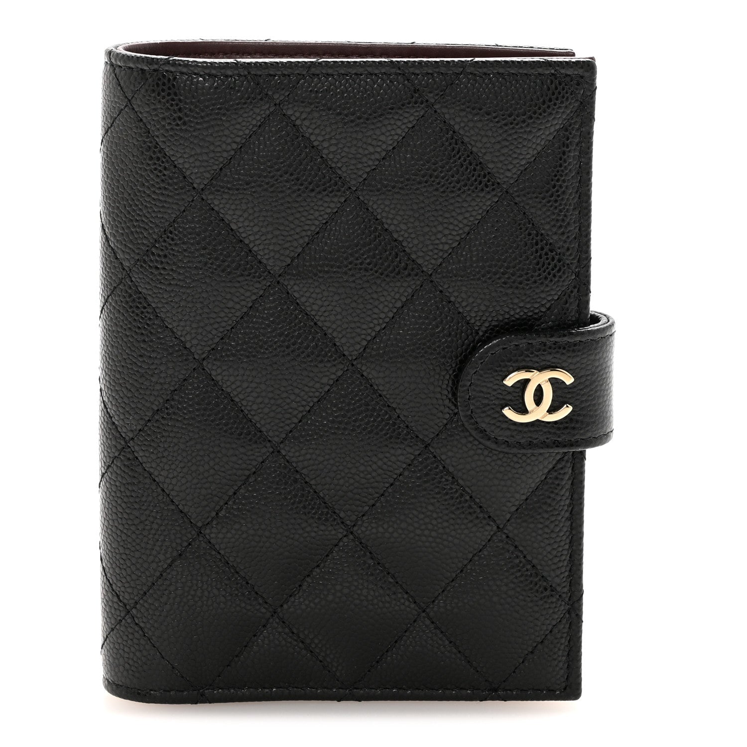 Chanel Caviar Quilted Passport Holder Black 1 of 7