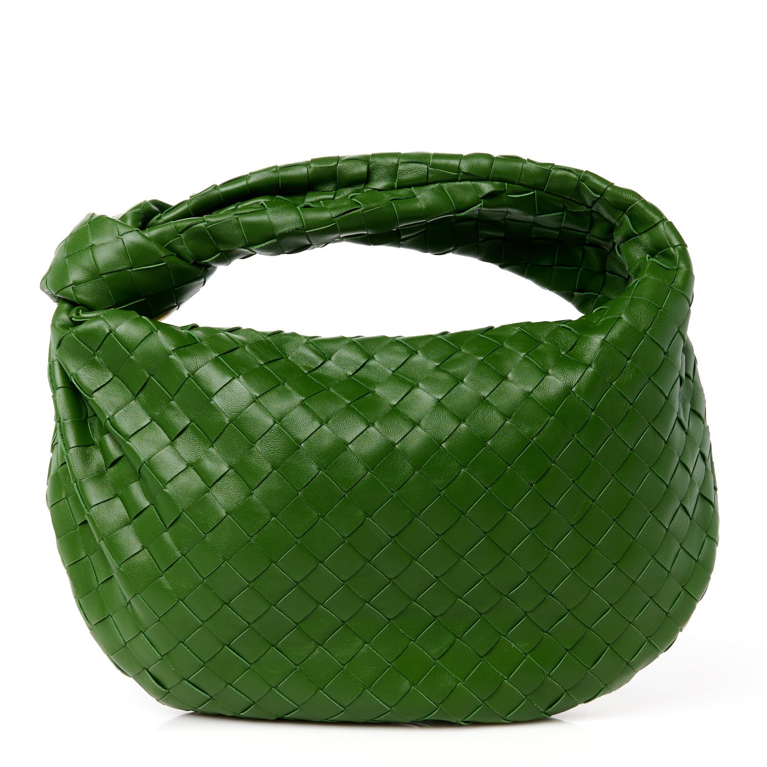 Bottega Veneta Nappa Intrecciato Teen Jodie Hobo Green 1 of 11