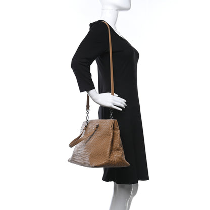 Bottega Veneta Nappa Intrecciato Tote Camel 2 of 11