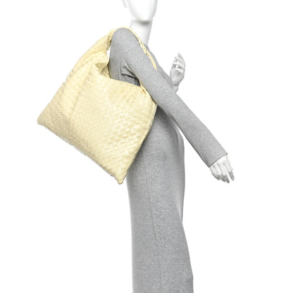 Bottega Veneta Calfskin Intrecciato Large Hop Camomile 2 of 10