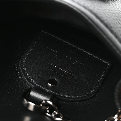 Christian Dior Grained Calfskin Nano Gallop Pouch Black 6 of 6