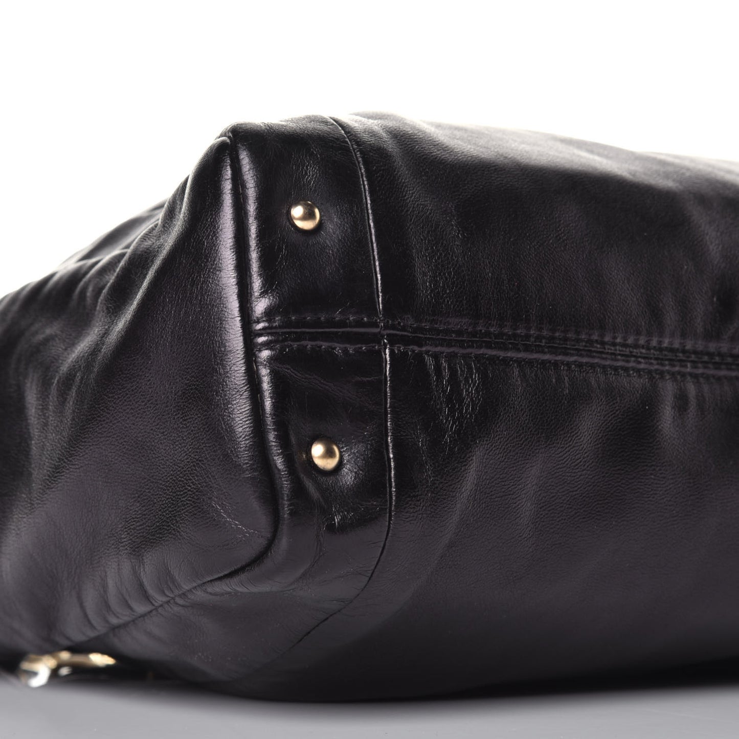 Lambskin Small Olsen Shoulder Bag Black