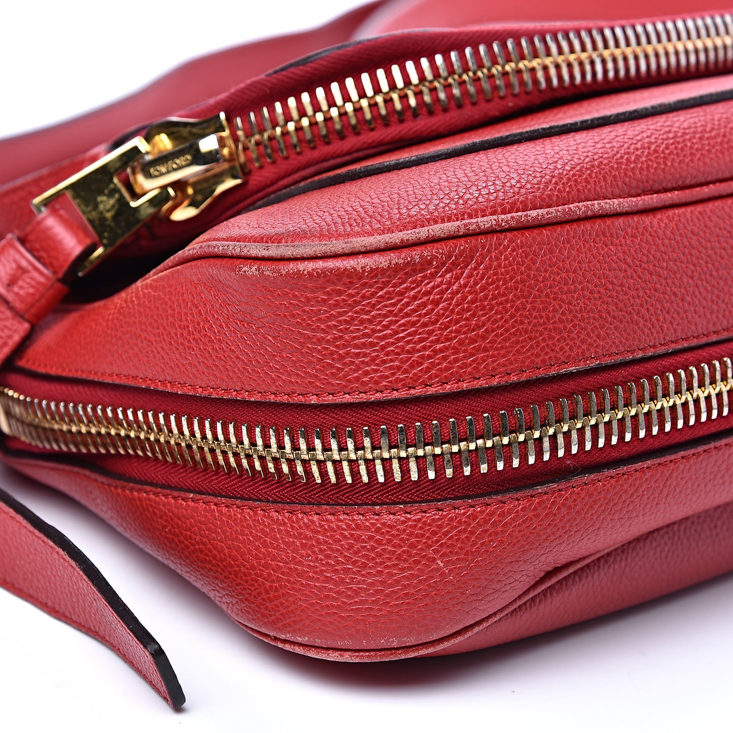 Calfskin Medium Jennifer Crossbody Flame Red