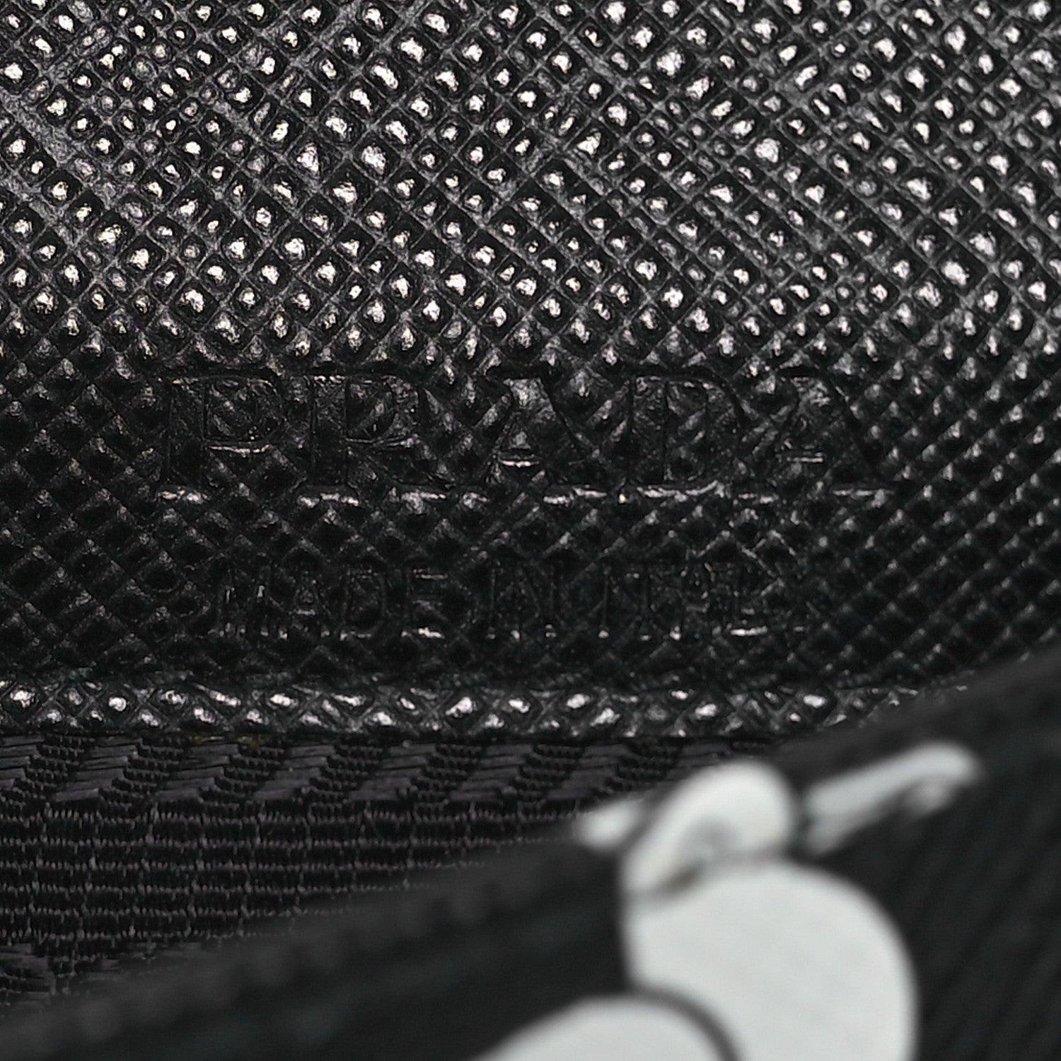 Prada Saffiano Seagull Smartphone Case Black 6 of 13