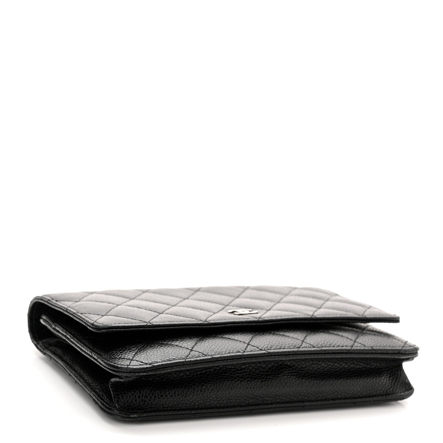 Chanel Caviar Quilted Wallet On Chain WOC Black 4 of 11